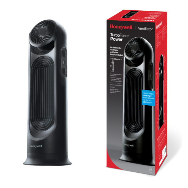 Honeywell HYF500E4 Wysokoprędkościowy cyrkulator powietrza z oscylacją. 2 wentylatory w obudowie. Honeywell HYF500E4 Wysokoprędkościowy cyrkulator powietrza z oscylacją. 2 wentylatory w obudowie.