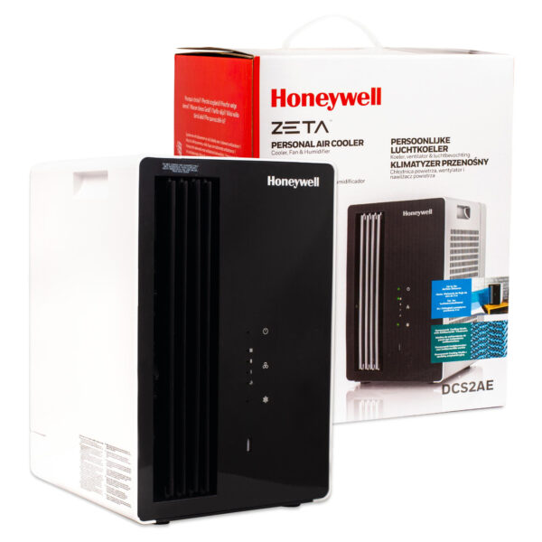 Honeywell Zeta DCS2AE White Klimator ewaporacyjny - schładzacz powietrza czarno biały Honeywell Zeta DCS2AE White Klimator ewaporacyjny - schładzacz powietrza czarno biały