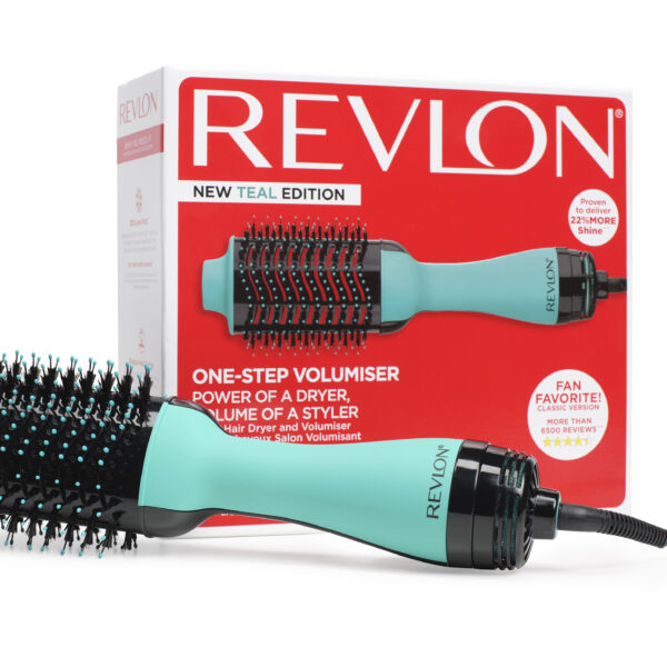 REVLON RVDR5222T One-Step Hair TEAL Suszarko-lokówka REVLON w kolorze morskim REVLON RVDR5222T One-Step Hair TEAL Suszarko-lokówka REVLON w kolorze morskim