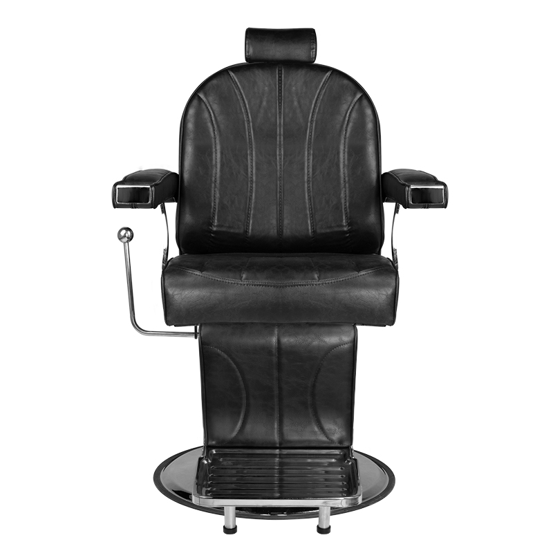 Hair System fotel barberski SM138 czarny Hair System fotel barberski SM138 czarny