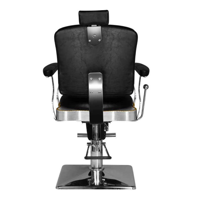 Hair System fotel barberski SM180 czarny Hair System fotel barberski SM180 czarny