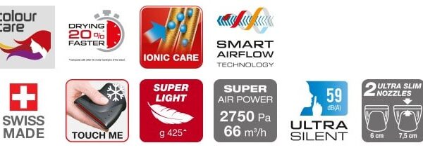 Valera VANITY COMFORT Pretty Purple Suszarka w modnym kolorze fioletowym Valera VANITY COMFORT Pretty Purple Suszarka w modnym kolorze fioletowym