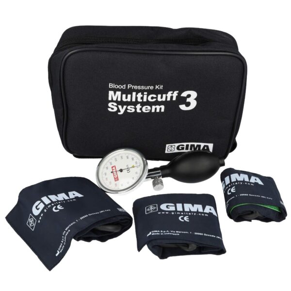 Ciśnieniomierz zegarowy GIMA SIRIO PEDIATRIC KIT Ciśnieniomierz zegarowy + zestaw 3 mankietów Ciśnieniomierz zegarowy GIMA SIRIO PEDIATRIC KIT Ciśnieniomierz zegarowy + zestaw 3 mankietów