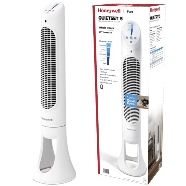 Honeywell HYF260E Wentylator kolumnowy z oscylacją Honeywell HYF260E Wentylator kolumnowy z oscylacją