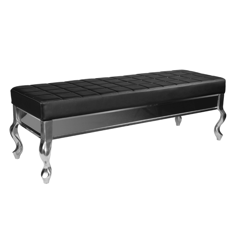 Sofa do poczekalni Gabbiano F011 czarna Sofa do poczekalni Gabbiano F011 czarna